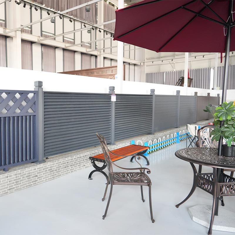 ອະລູມີນຽມໂລຫະປະສົມ Courtyard Guardrail ອອກແບບ